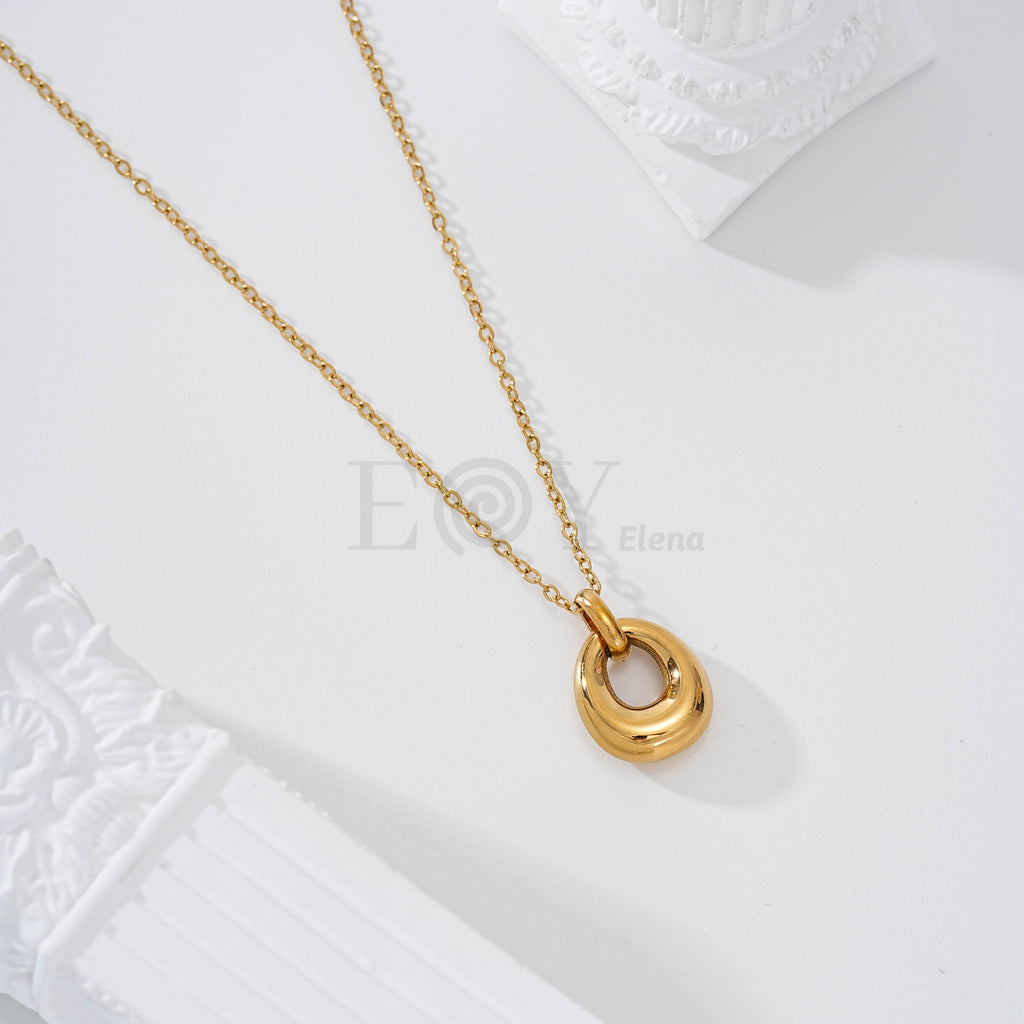 Collar con aro acero