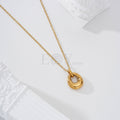 Collar con aro acero