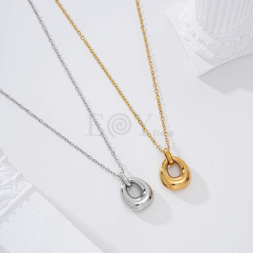 Collar con aro acero