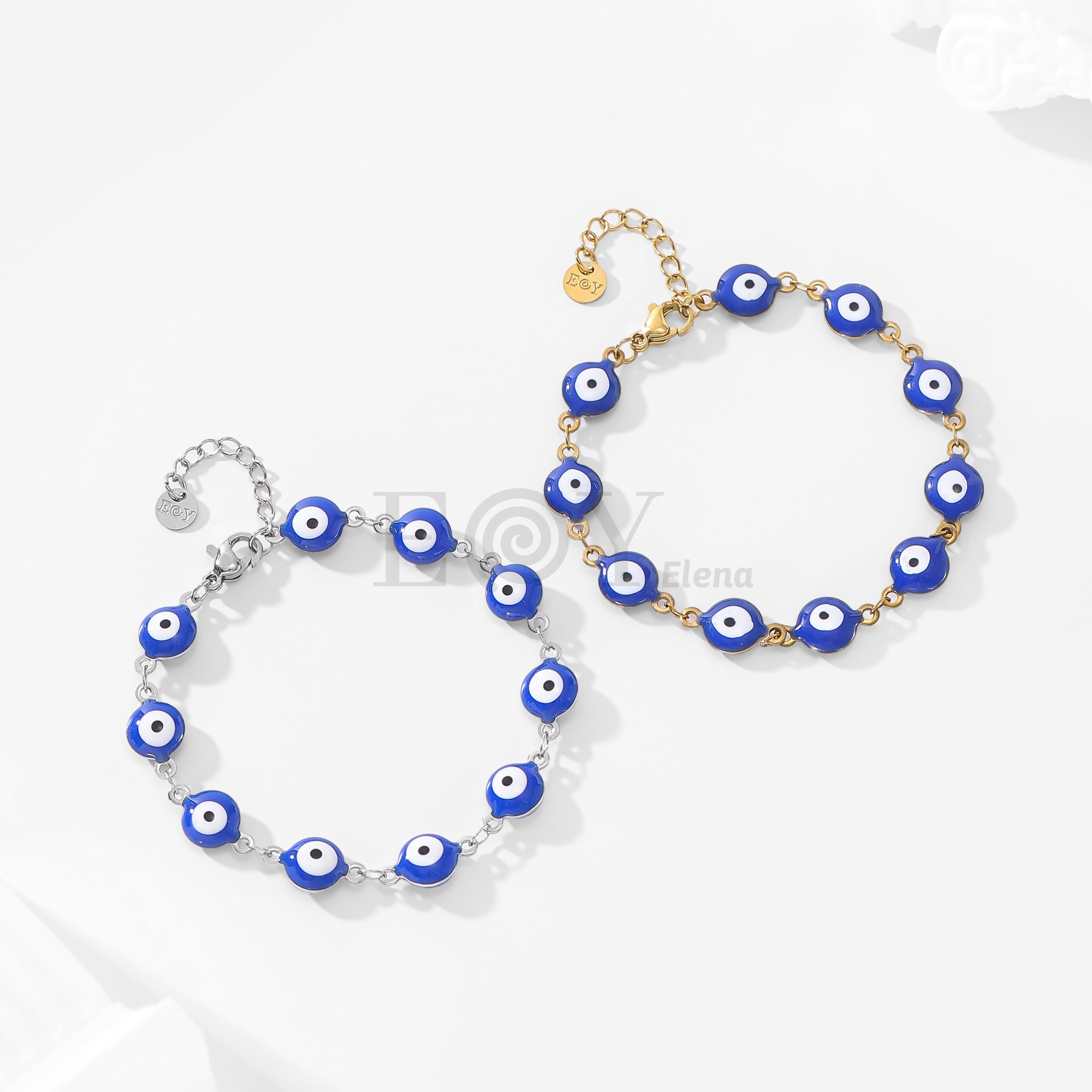 Pulsera de ojos turcos grandes