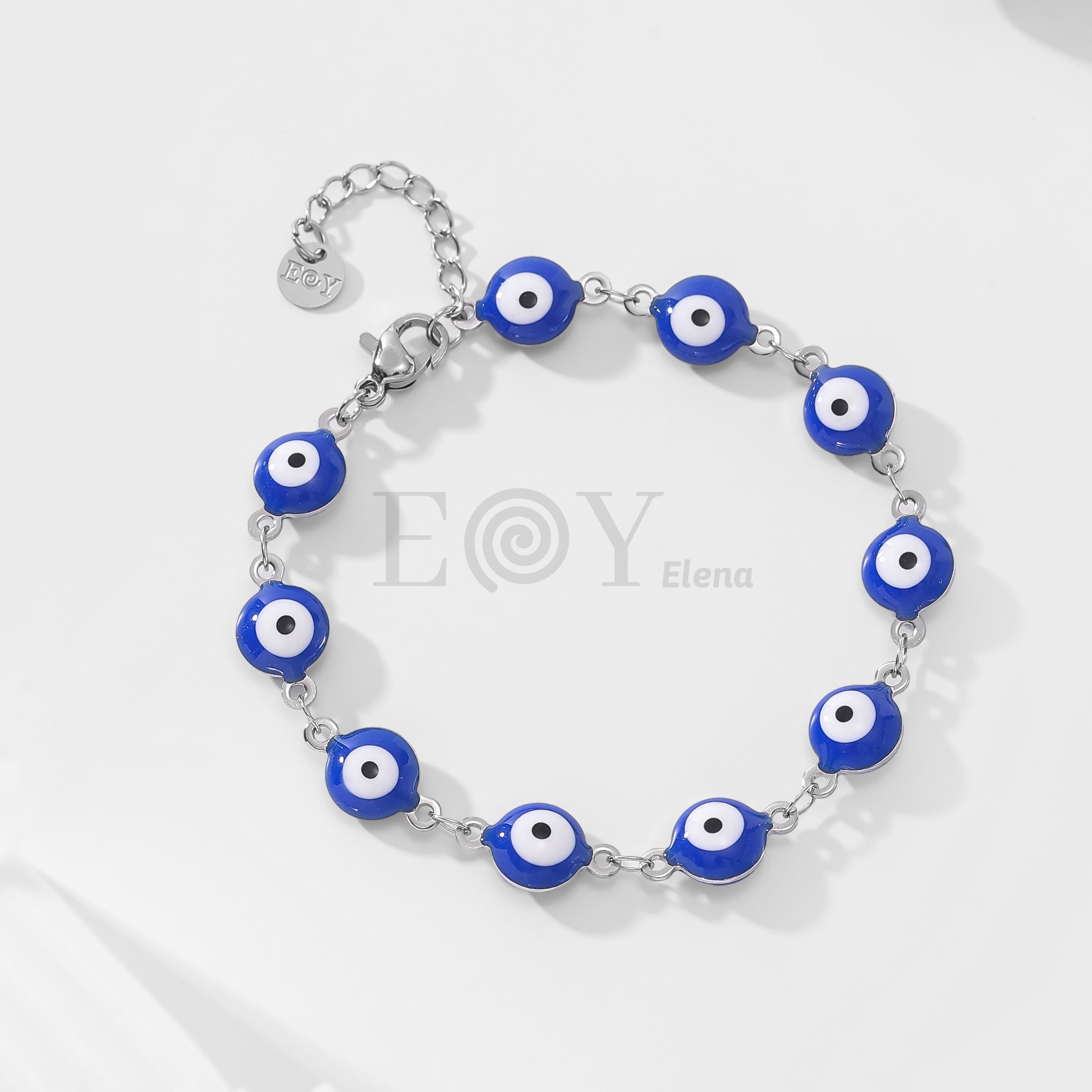 Pulsera de ojos turcos grandes