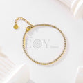 Pulsera con circonitas