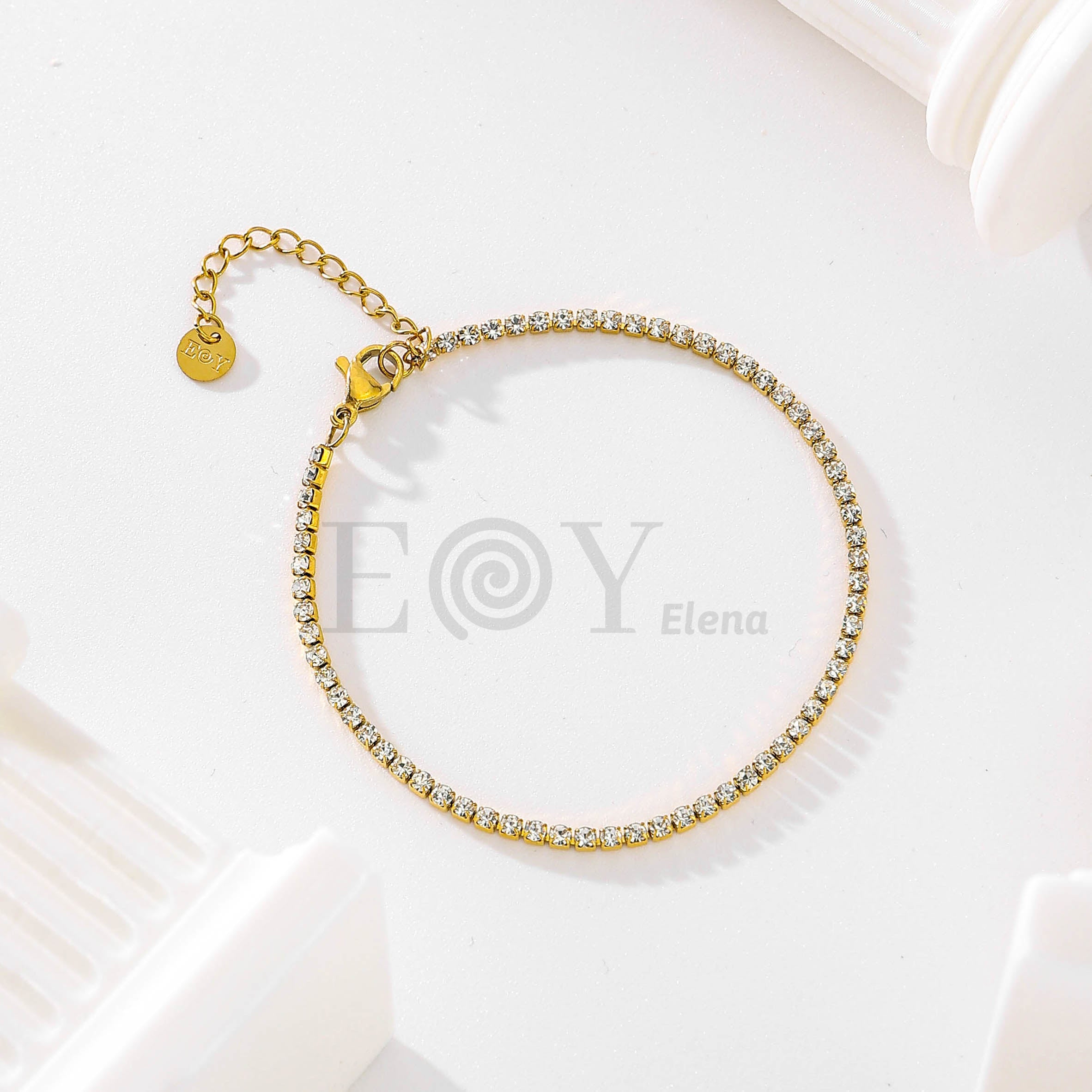 Pulsera con circonitas