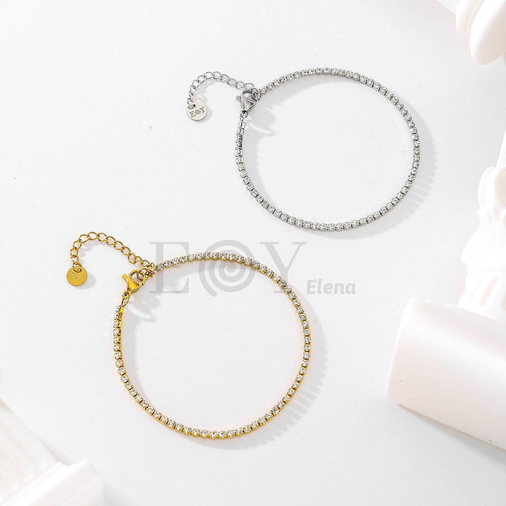 Pulsera con circonitas