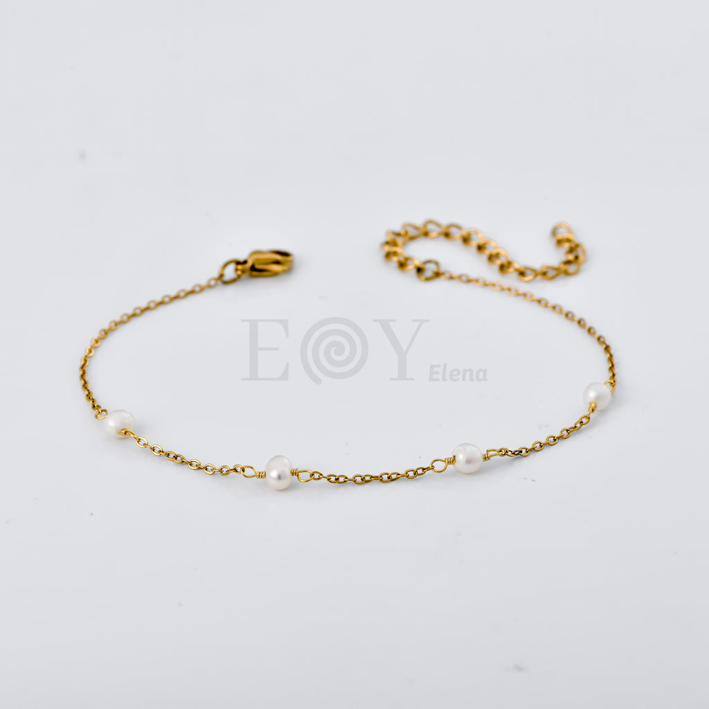 Pulsera con perlitas