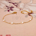 Pulsera con perlitas