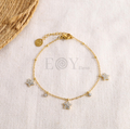 Pulsera estrellas y circonitas