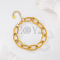 Pulsera cadenas alargadas
