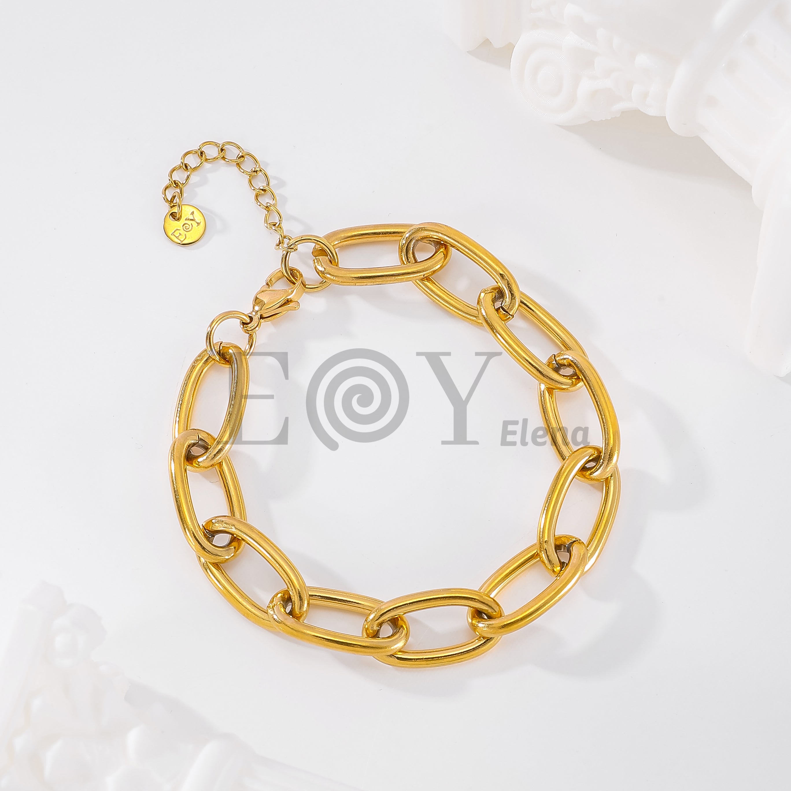 Pulsera cadenas alargadas