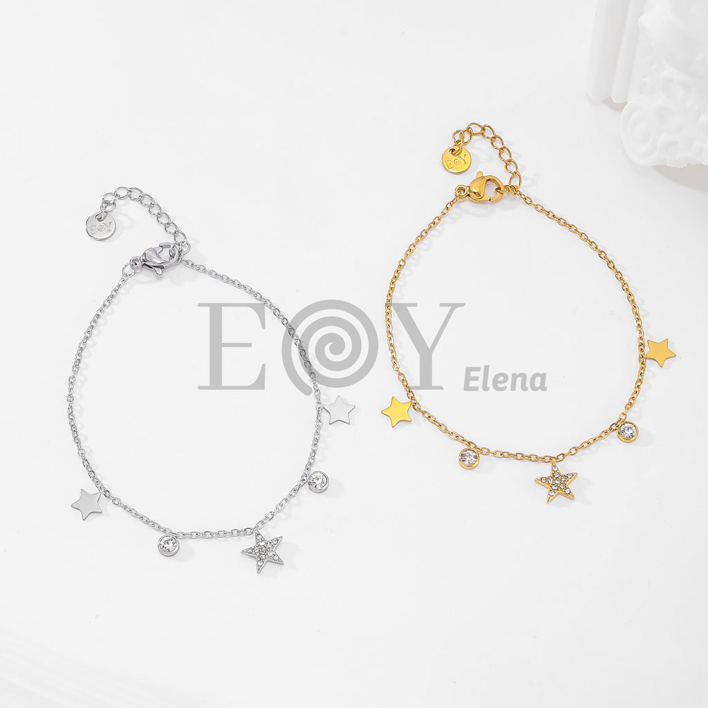 Pulsers chapas estrella y circonitas