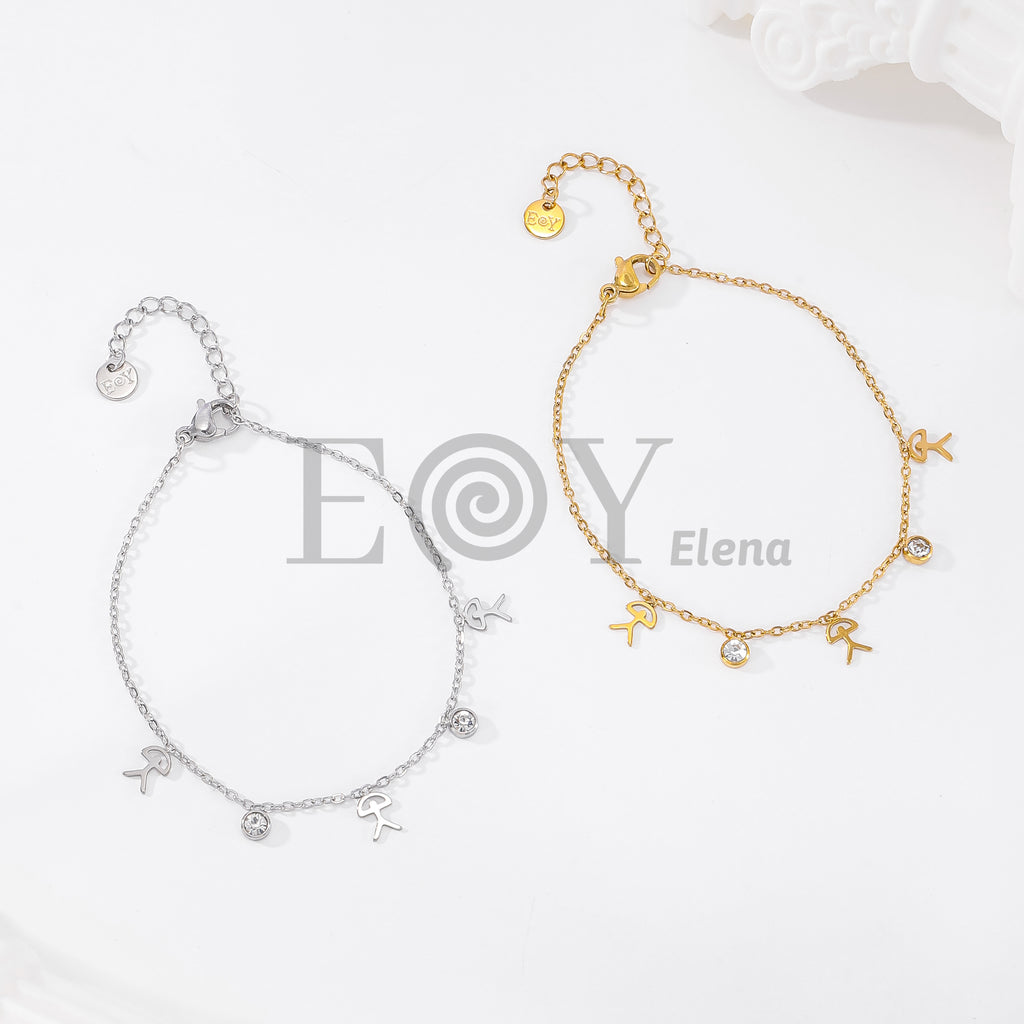 Pulsera Indalo con circonitas