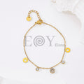Pulseras aros y circonitas