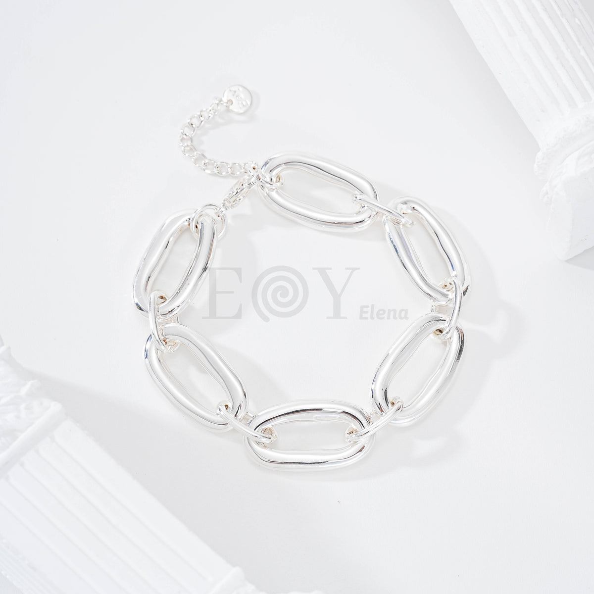 Pulsera eslabones acero