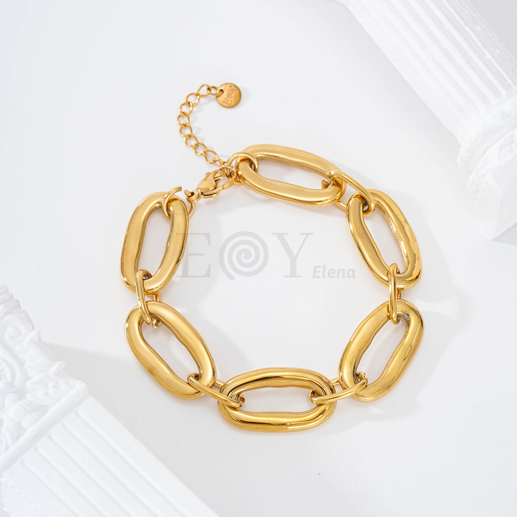 Pulsera eslabones acero