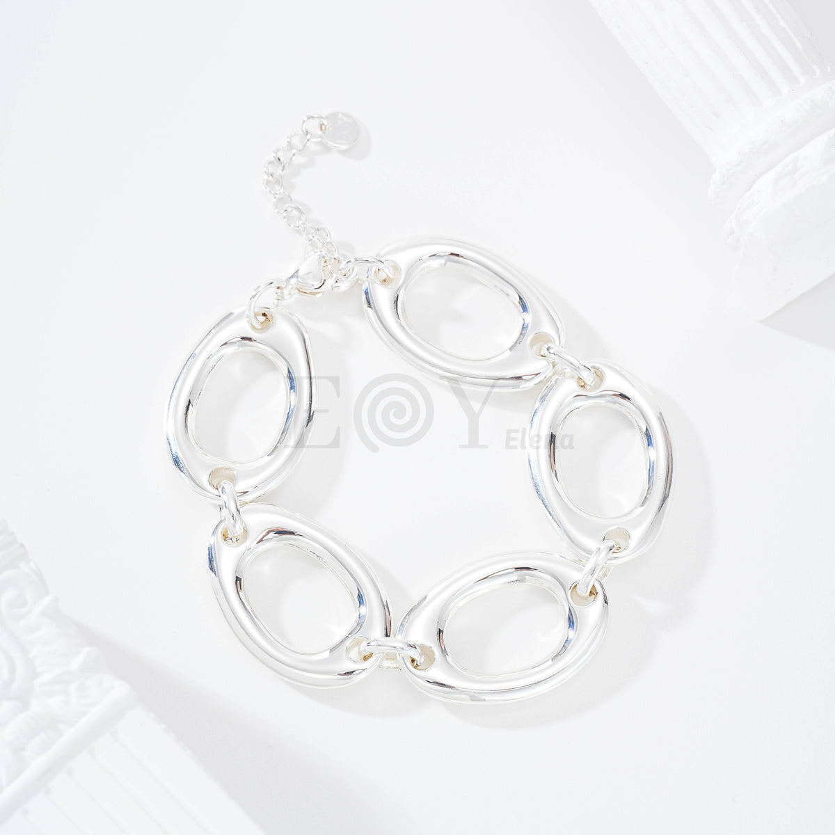Pulsera eslabones acero