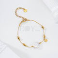 Pulsera con perla central