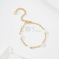 Pulseras con perlas