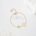 Pulsera nudo de bruja y estrella de símbolos
