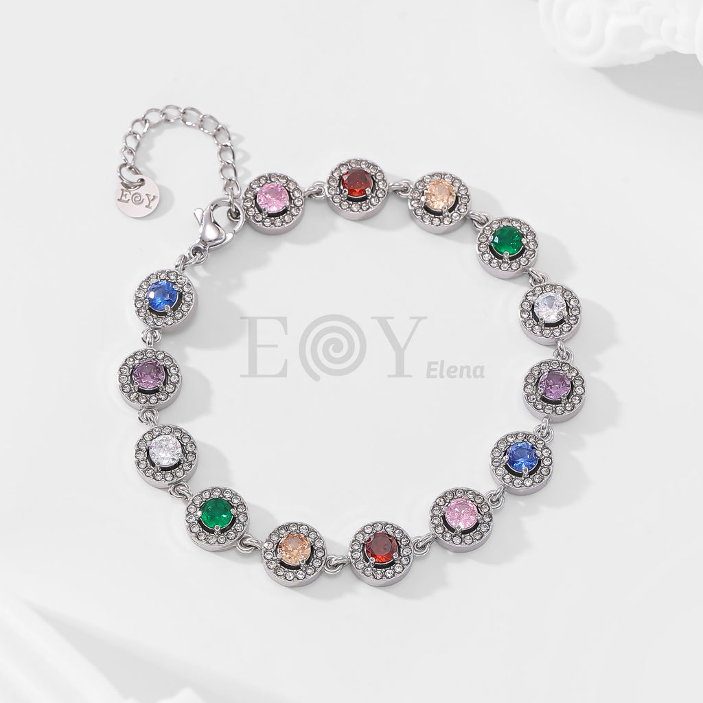Pulsera con circonitas