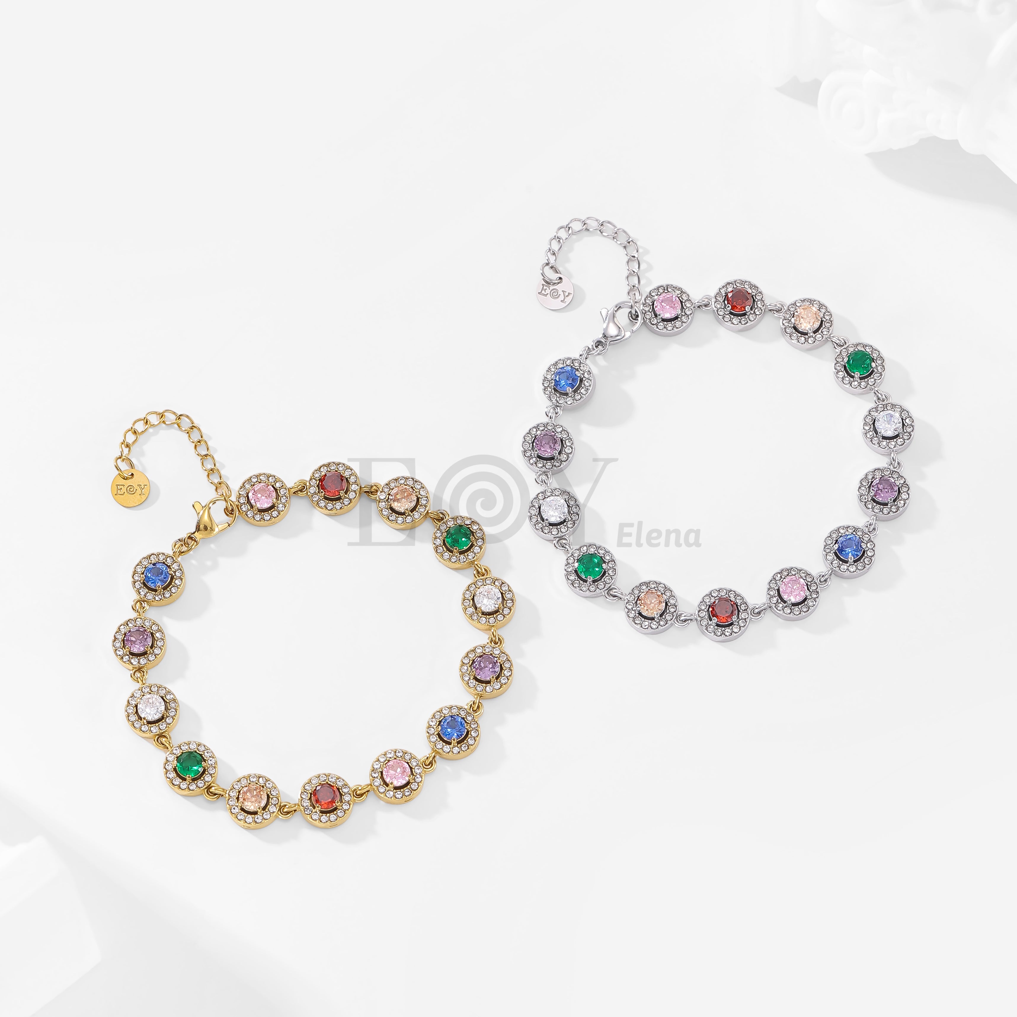 Pulsera con circonitas