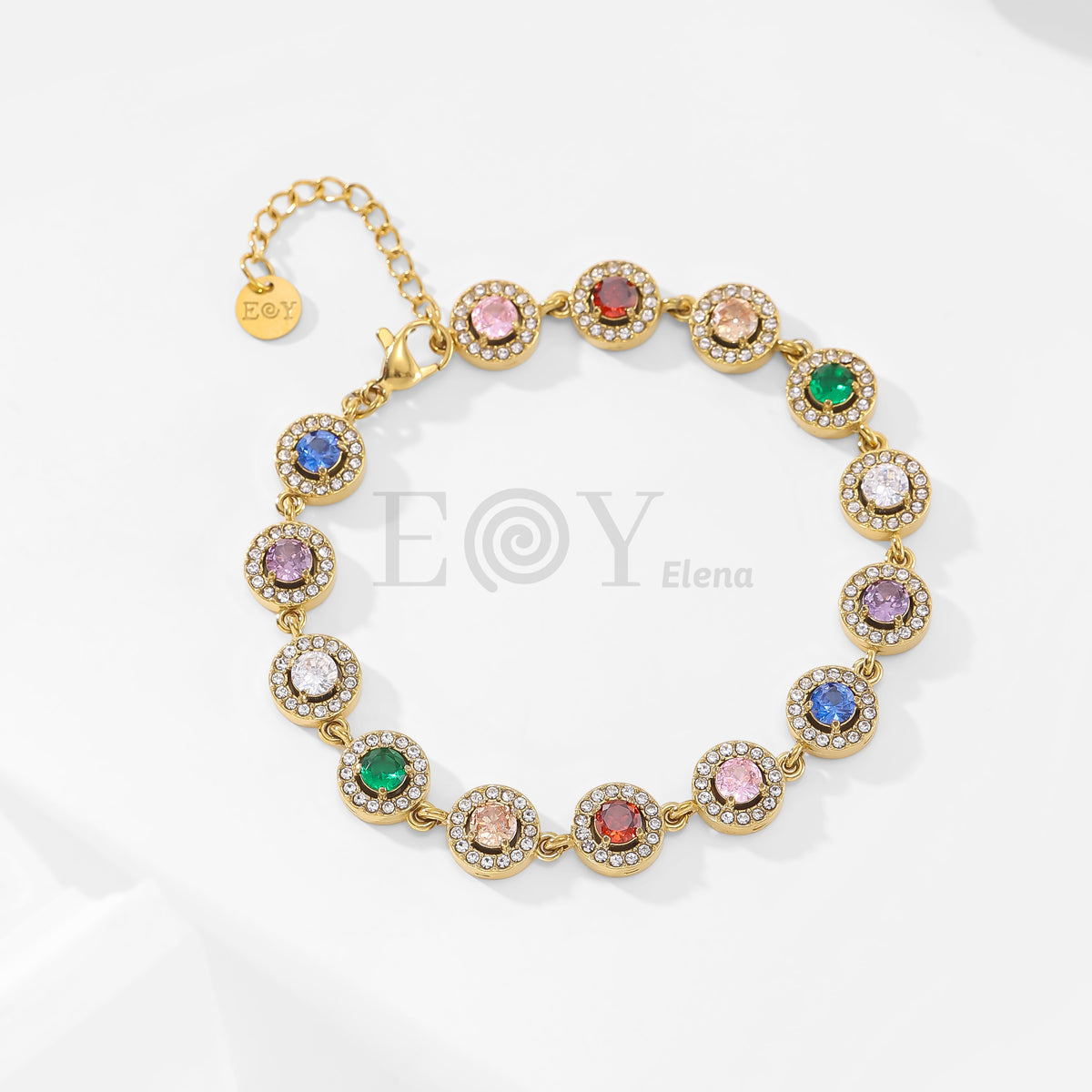 Pulsera con circonitas