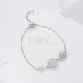 Pulsera triple protección acero