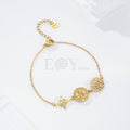 Covadonga Virgin bracelet with witch's knot