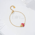 Pulsera con concha color