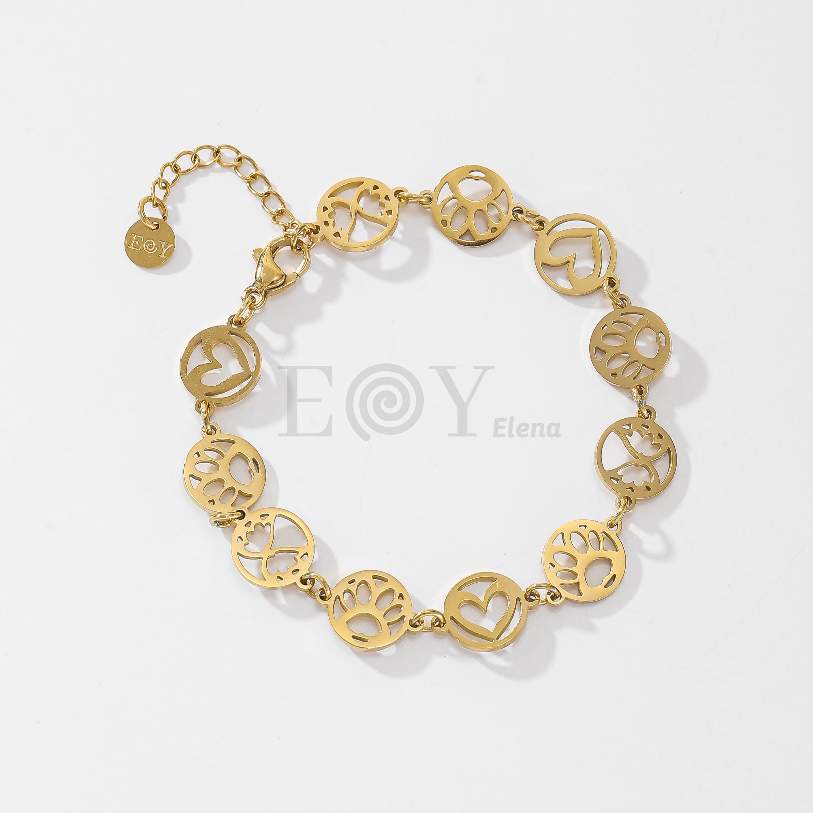 Pulsera con símbolos animales