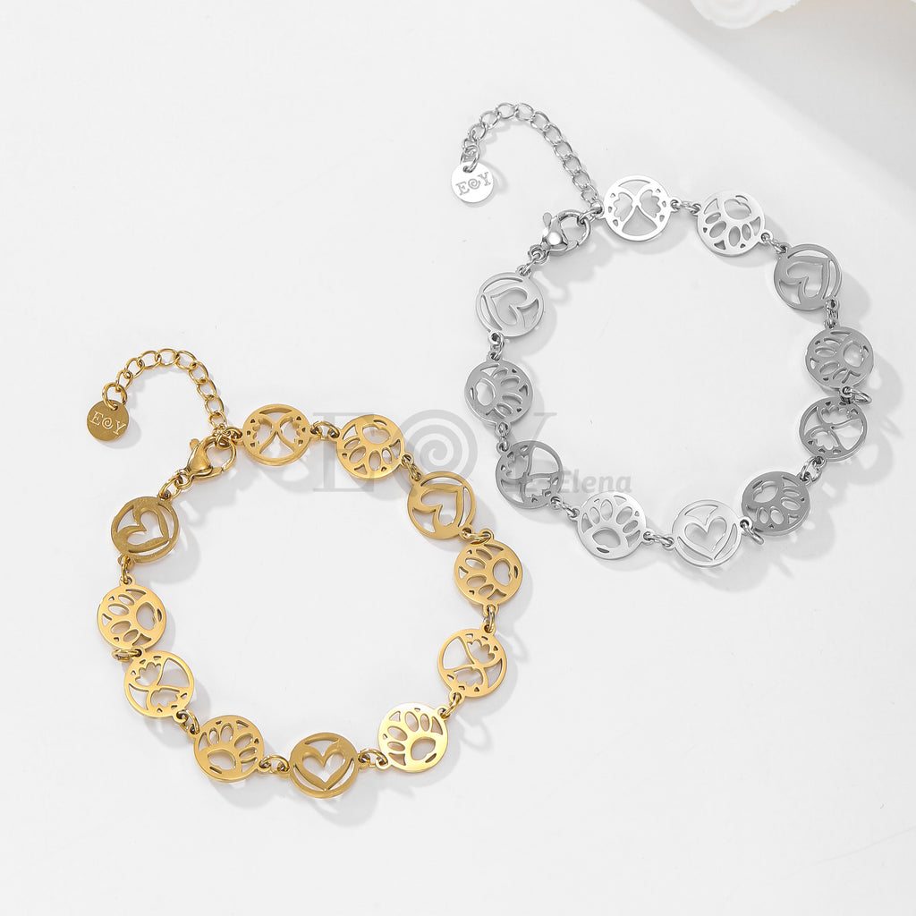 Pulsera con símbolos animales