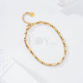 Pulsera eslabones cuadrados acero
