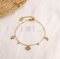 Pulsera animales circonitas