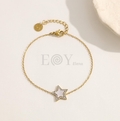 Pulsera estrella nacar circonitas