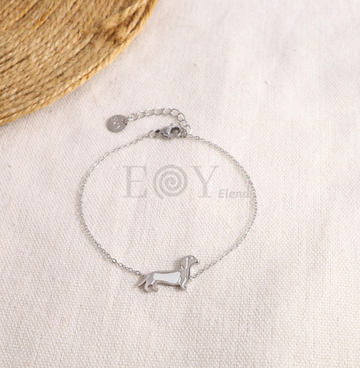 Pulsera perro salchicha