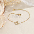 Pulsera Virgen del Pilar con circonitas