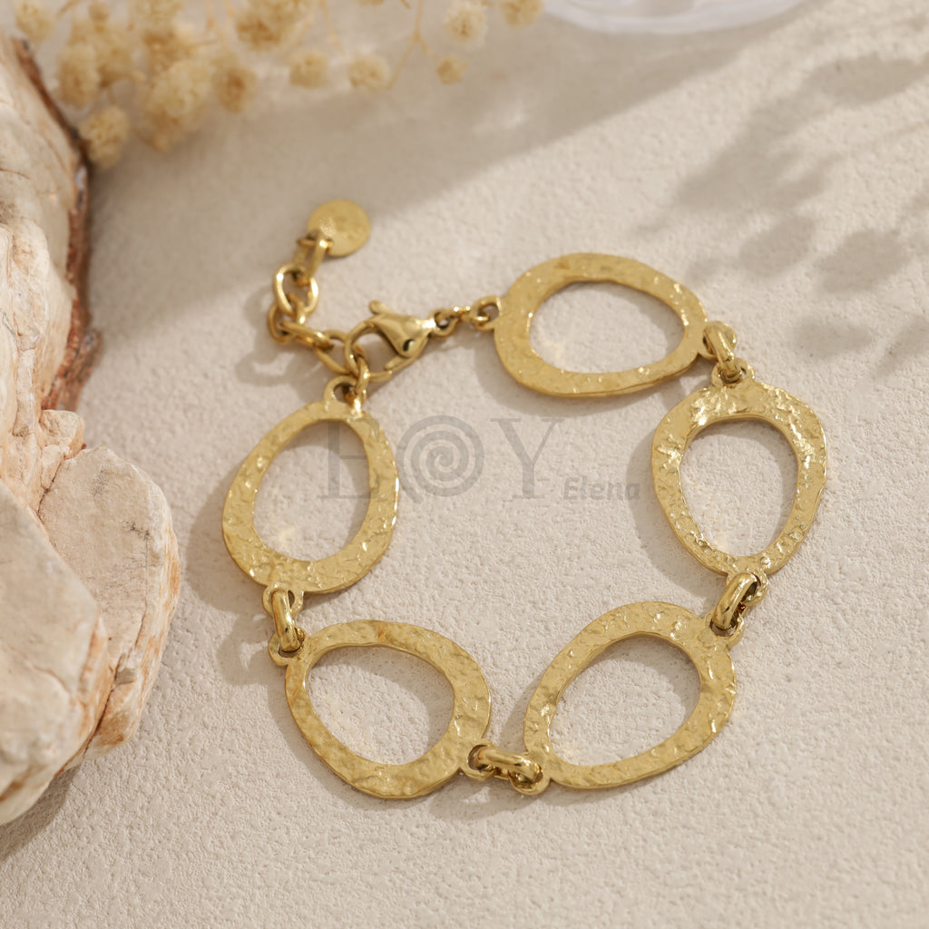 Pulsera de eslabones gota