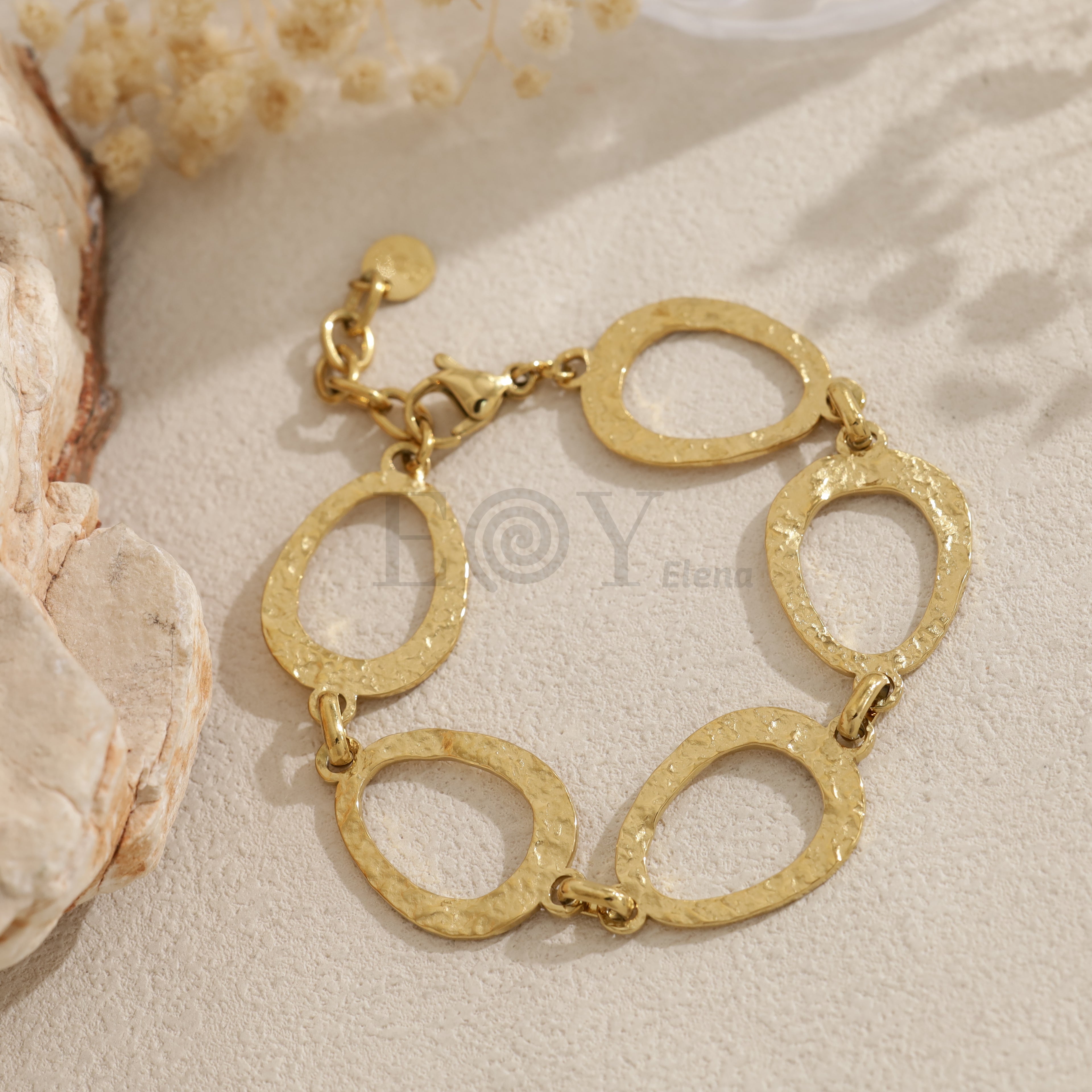 Pulsera de eslabones gota