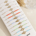 Pack 12 pulseras Virgen del Rocío color
