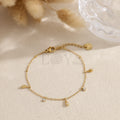 Pulsera con gotas y circonitas
