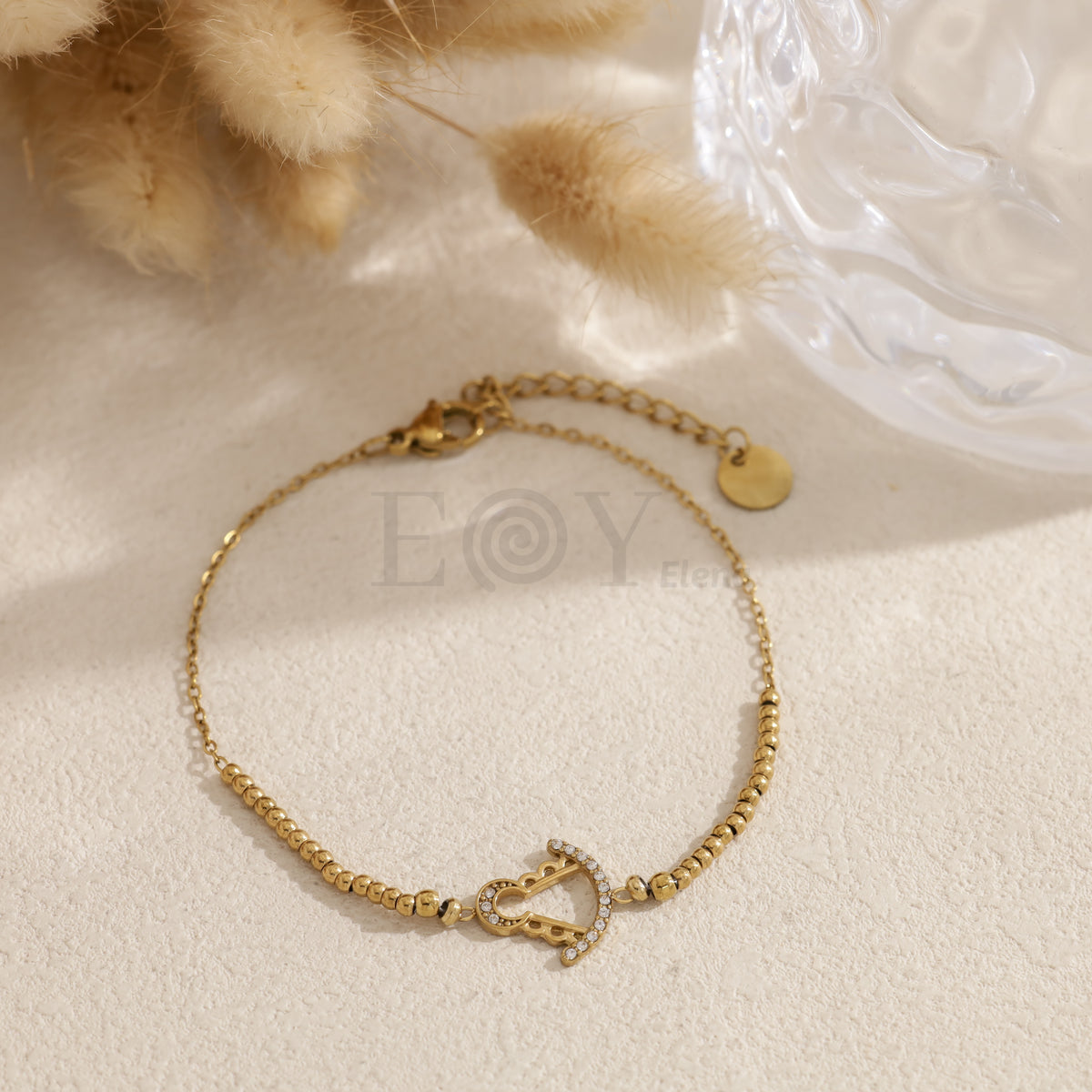 Pulsera Virgen del Rocío acero
