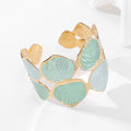 Brazalete hojas verdes