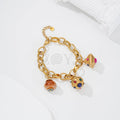 Pulsera charms piedras