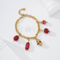 Pulsera cacharros o farolillos acero