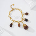 Pulsera cacharros o farolillos acero