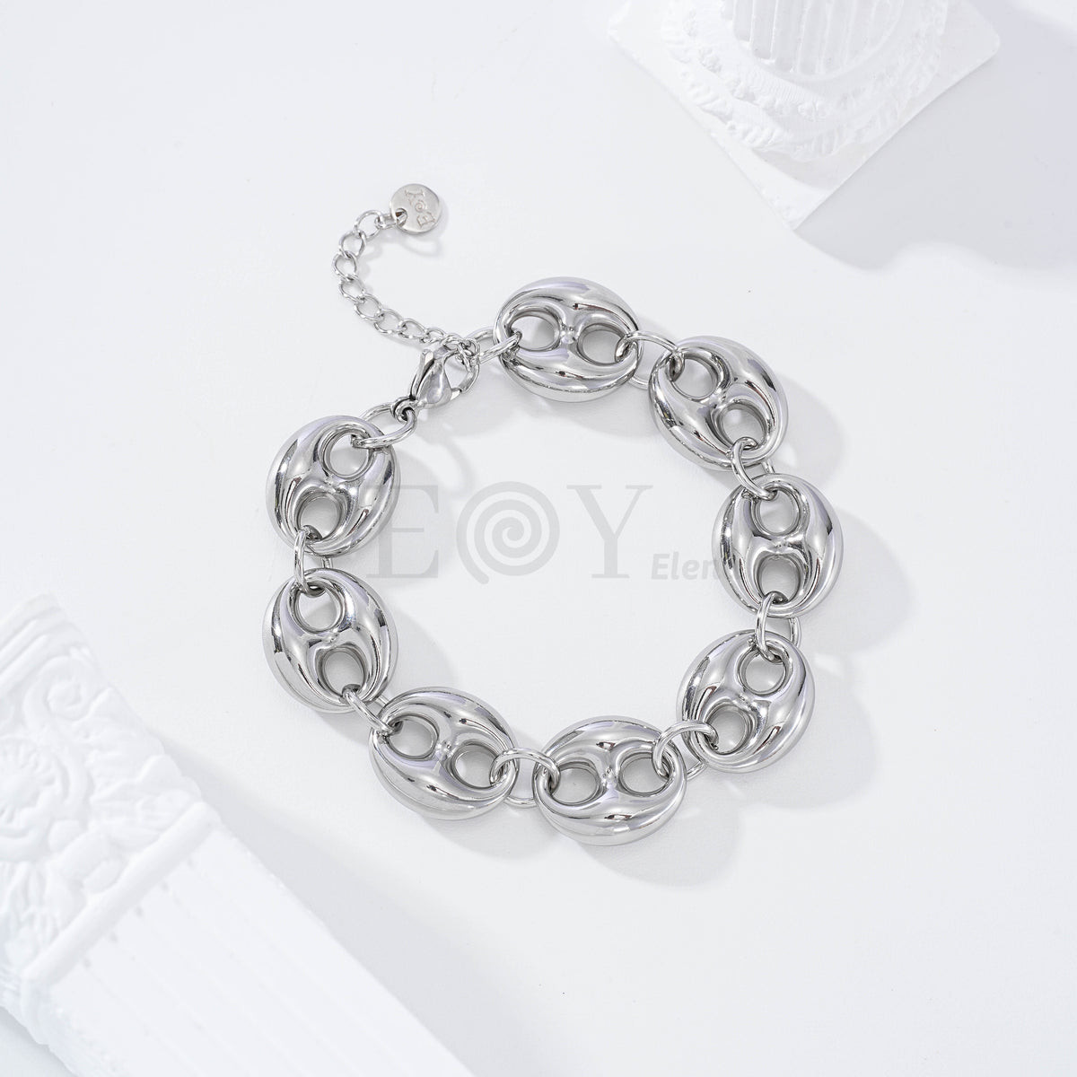 Pulsera calabrote acero