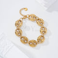Pulsera calabrote acero