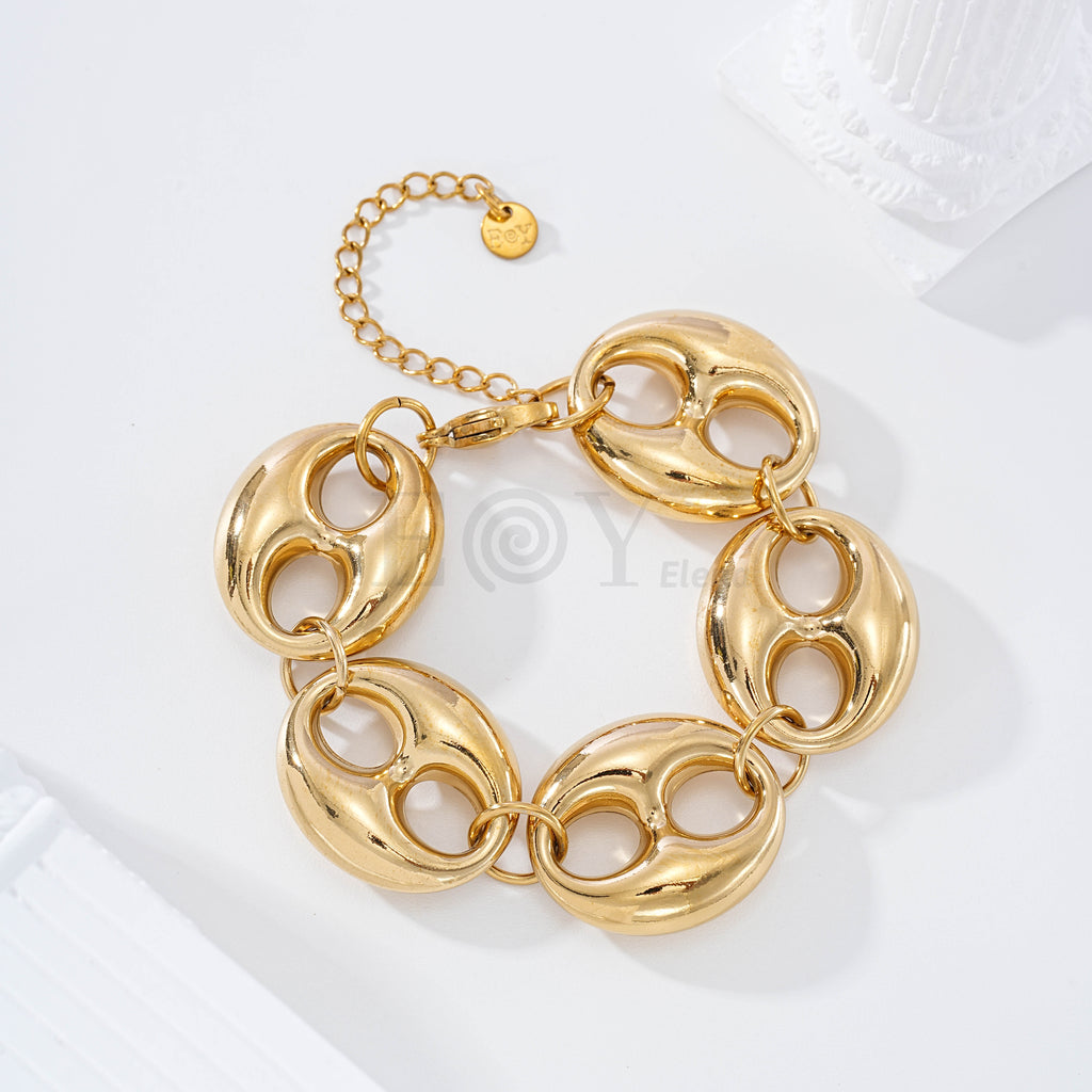 Pulsera calabrote grande acero