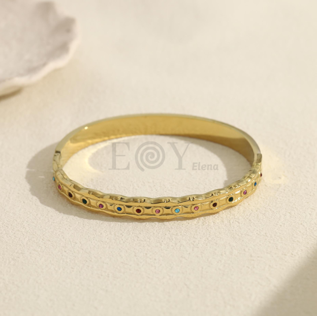 Brazalete de circonitas