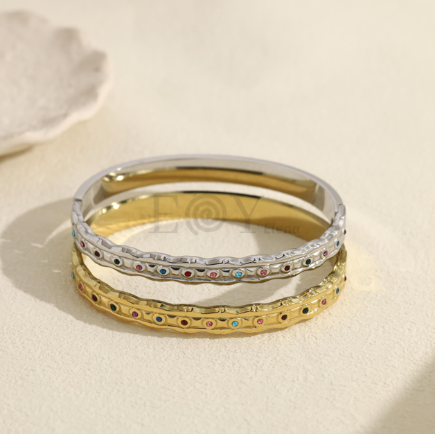 Brazalete de circonitas