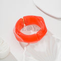 Brazalete de colores resina